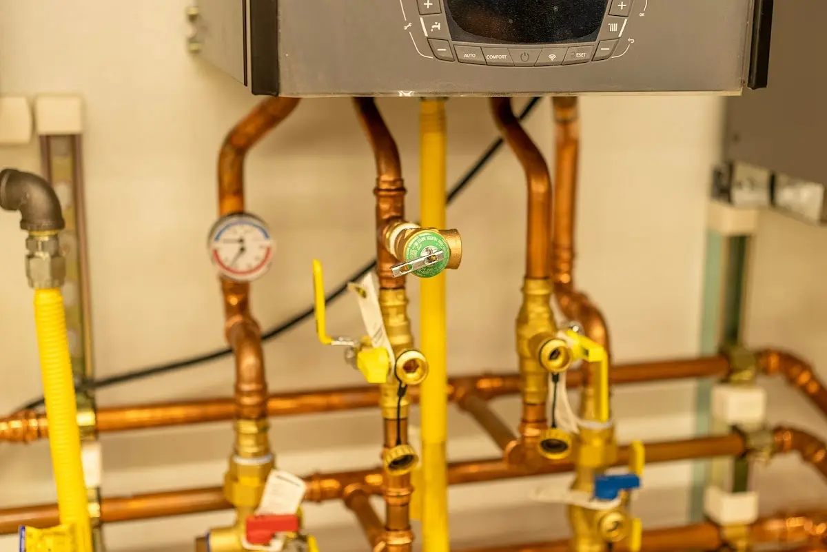 Licensed technician providing Backflow Prevention for a homeowner in Palm Springs